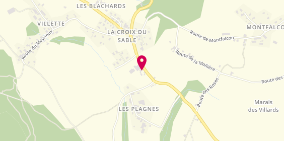 Plan de Camping le Meyrieux, 2269 Route de la Chambotte, 73410 La Biolle