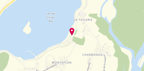 Plan de Camping Clicochic Lac du Lit du Roi, 922 Montaplan, 01300 Massignieu-de-Rives