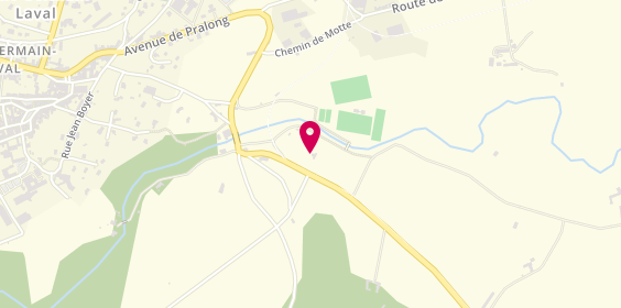 Plan de Camping de la Pra, 671 Route de Boën, 42260 Saint-Germain-Laval