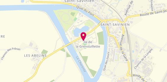 Plan de Ile aux loisirs, 102 Route de Saint-Savinien, 17350 Le Mung