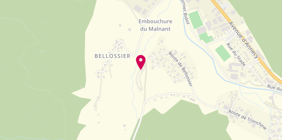 Plan de Camping le Tréjeux, 11 Route de Bellossier, 74230 Thônes