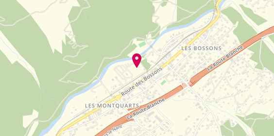 Plan de Camping des Ecureuils, 279 chemin des Doux, 74400 Chamonix-Mont-Blanc
