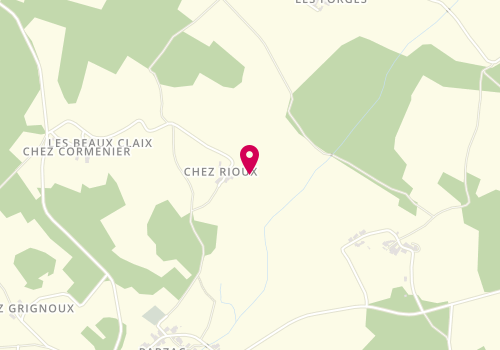 Plan de SARL A Faire à Cheval, 1 Chez Rioux, 16450 Parzac