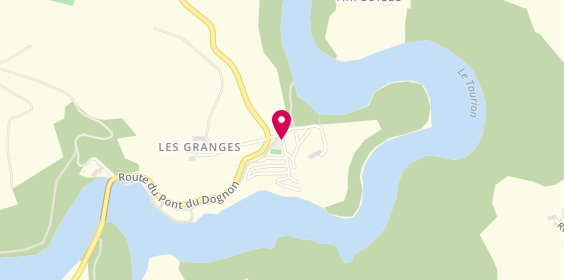 Plan de Camping au Pont du Dognon, Le Pont du Dognon, 87240 Saint-Laurent-les-Églises