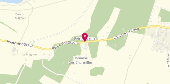 Plan de Domaine Les Charmilles, 1541 Route Ocean, 17450 Saint-Laurent-de-la-Prée