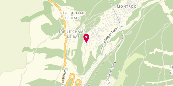 Plan de Village vacances Pierre Semard, 400 chemin des Frasserands, 74400 Chamonix-Mont-Blanc
