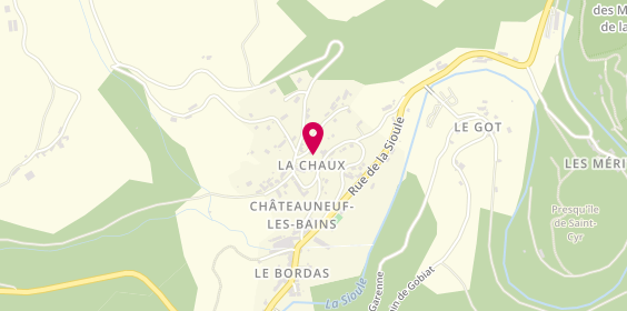 Plan de SCHUTZER Benoît, Lachaux, 63390 Châteauneuf-les-Bains