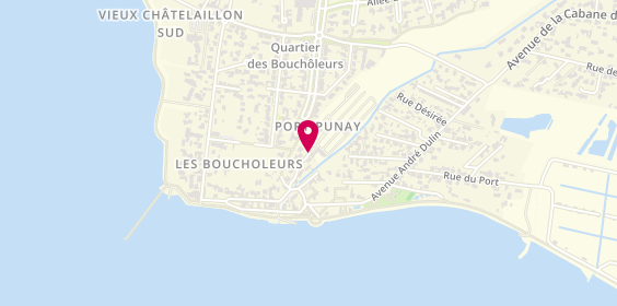 Plan de Camping au Port Punay, 1 All. Bernard Moreau, 17340 Châtelaillon-Plage