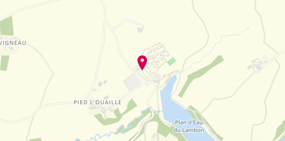 Plan de Camping du Lambon, Pied l'Ouaille, 79370 Prailles-La Couarde