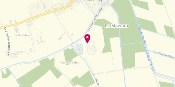 Plan de Camping le Marais Sauvage, Route de la Sèvre, 85420 Le Mazeau