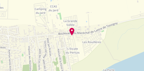 Plan de L'Escale, 120 Boulevard Marechal Lattre de Tassigny, 85360 La Tranche-sur-Mer