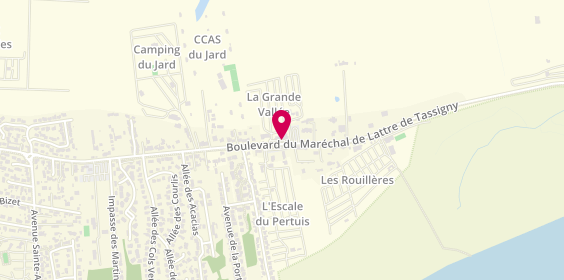 Plan de La Grande Vallée, 145 Boulevard Marechal Lattre de Tassigny, 85360 La Tranche-sur-Mer