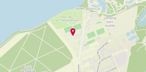 Plan de Camping la Dranse, 100 avenue de Saint-Disdille, 74200 Thonon-les-Bains