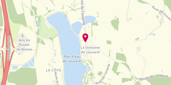 Plan de Camping le Domaine de Louvarel, Lieu Dit
Louvarel, 71480 Champagnat
