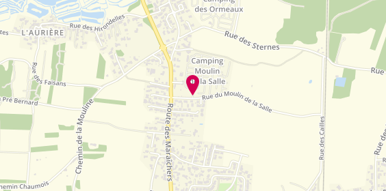 Plan de Camping le Moulin de la Salle, Rue du Moulin de la Salle, 85340 Les Sables-d'Olonne