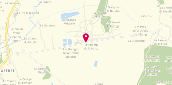 Plan de La Petite Brenne, La Grande Métairie, 36800 Luzeret