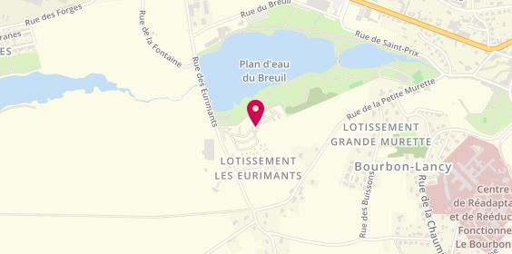 Plan de Camping de Bourbon-Lancy - Aquadis Loisirs, 11 Rue des Eurimants, 71140 Bourbon-Lancy