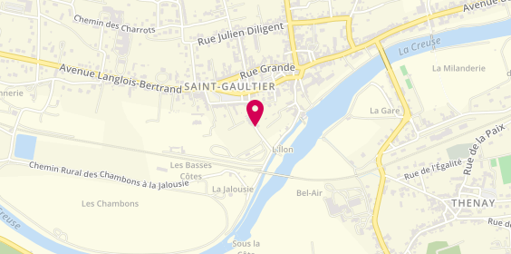 Plan de Camping l'Ilon, Rue de Limage, 36800 Saint-Gaultier