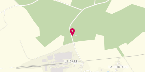 Plan de Camping du Bois de St Hilaire, Route de la Gare, 86190 Chalandray