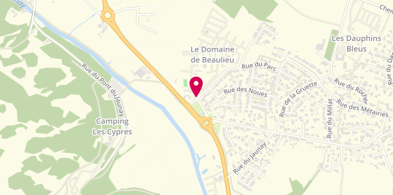 Plan de Domaine de Beaulieu, 1 Rue du parc, 85800 Givrand