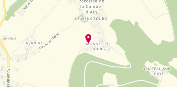 Plan de Camping du Gît, 7 chemin du Gît, 39300 Montigny-sur-l'Ain