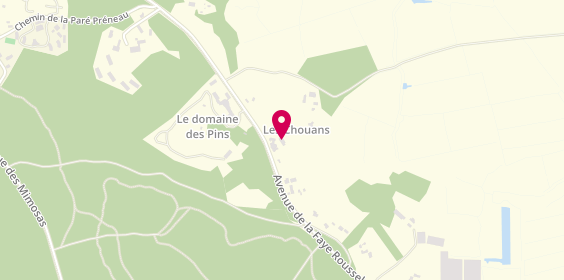 Plan de Camping Les Chouans, 108 avenue de la Faye, 85270 Saint-Hilaire-de-Riez