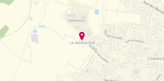 Plan de Domaine de la Moriniere, Rue de la Morinière, 85220 Commequiers