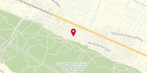 Plan de Camping Saint Jean de Monts 4 étoiles | la Prairie, 146 Rue du Moulin Cassé, 85160 Saint-Jean-de-Monts