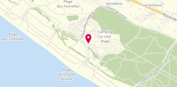 Plan de Camping de la Paree du Jonc, chemin de la Parée du Jonc, 85160 Saint-Jean-de-Monts