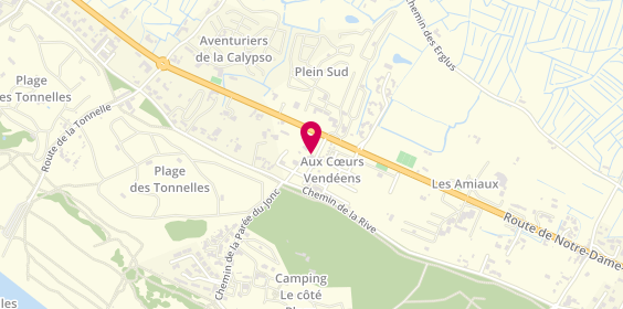 Plan de Camping Saint Jean de Monts | Aux Coeurs Vendéens, 251 Rue de Notre Dame, 85160 Saint-Jean-de-Monts