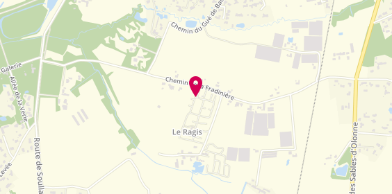 Plan de Camping le Ragis, Ragis
Le
Chem. De la Fradinière, 85300 Challans, France