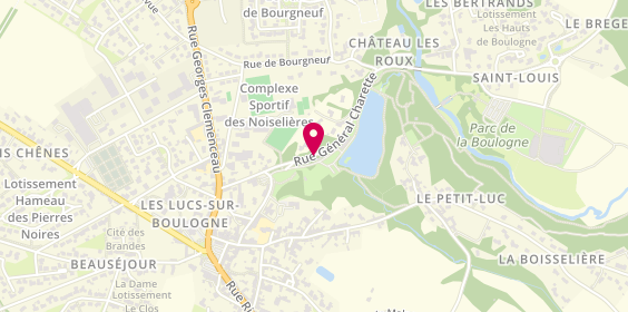 Plan de Camping Val de Boulogne, Rue Charette, 85170 Les Lucs-sur-Boulogne