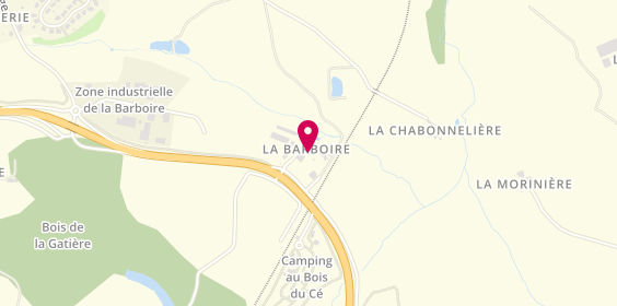 Plan de Camping au Bois du Ce, Route du Puy du Fou la Barboire, 85500 Chambretaud
