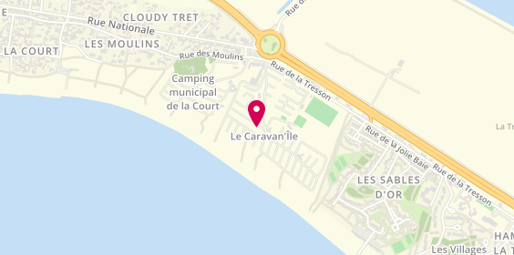 Plan de Camping le Caravan'île, La
1 Rue de la Tresson, 85680 La Guérinière