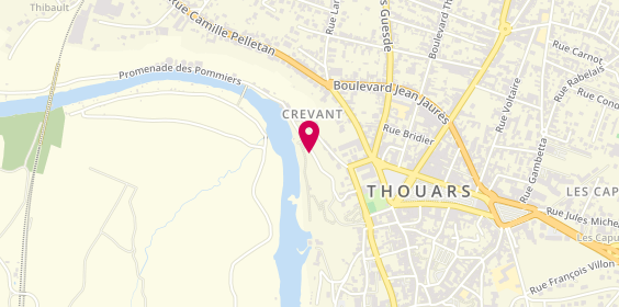 Plan de Camping Municipal, 13 Rue de la Grande Côté de Crevant, 79100 Thouars