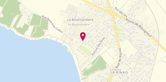 Plan de Camping de la Boutinardière, Rue Pierres Folles, 44760 La Bernerie-en-Retz