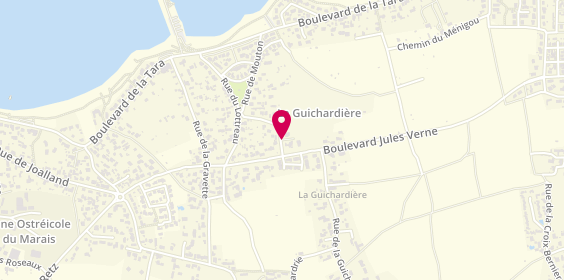 Plan de Le Chantilly, 2 Rue de Mouton, 44770 La Plaine-sur-Mer