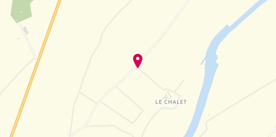 Plan de Camping le Thouet, Coteaux Chalet, 49260 Montreuil-Bellay