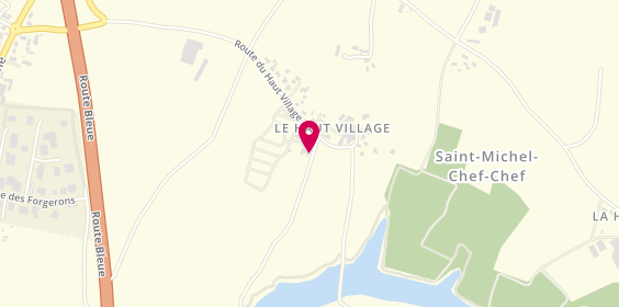 Plan de Camping Insolite le Haut Village, 4 Rue de l'Étang, 44730 Saint-Michel-Chef-Chef