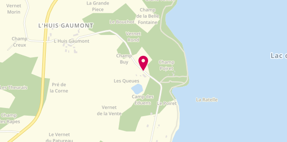 Plan de Les Mésanges, L'Huis Gaumont Rive Gauche, 58230 Montsauche-les-Settons