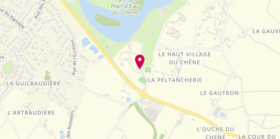 Plan de Camping du Chêne, 1 Route du Lac, 44450 Saint-Julien-de-Concelles