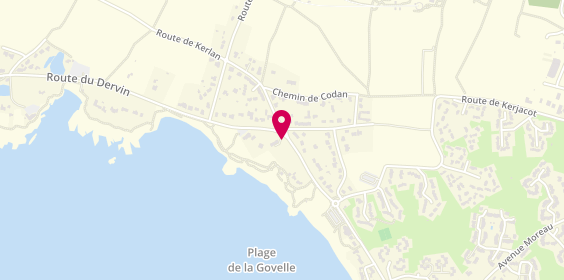 Plan de Camping la Govelle, 10 Route de la Govelle, 44740 Batz-sur-Mer