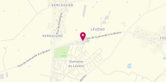 Plan de Camping le Domaine de Léveno, Route de Sandun
Lieu Dit Léveno, 44350 Guérande