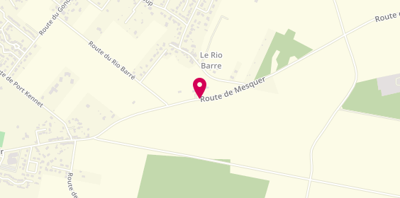 Plan de Le Rio Barre, 1601 Route de Mesquer, 44420 Piriac-sur-Mer