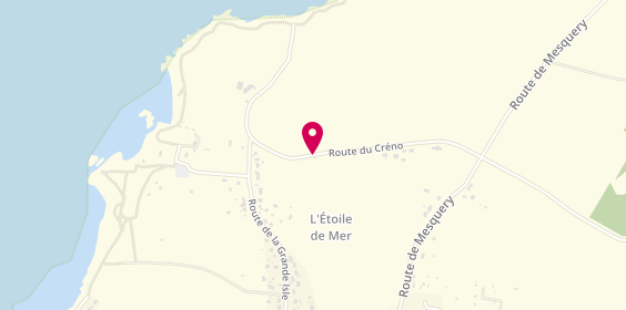 Plan de Camping l' Etoile de Mer, Route du Créno, 44410 Assérac