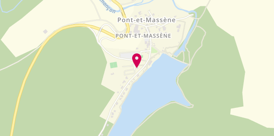 Plan de Camping du Lac, 16 Rue du Lac, 21140 Pont-et-Massène