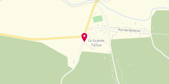 Plan de Camping la Grande Tortue, 3 Route de Pontlevoy, 41120 Candé-sur-Beuvron