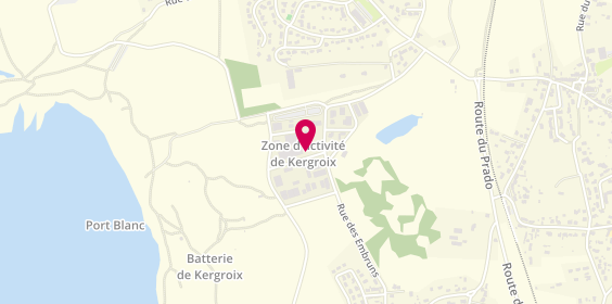 Plan de Camping Municipal Kerhostin, Kerhostin Zone d'Activité de Kergroix, 56510 Saint-Pierre-Quiberon
