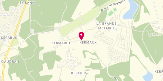 Plan de Camping Kermario, 1 chemin de Kerluir, 56340 Carnac