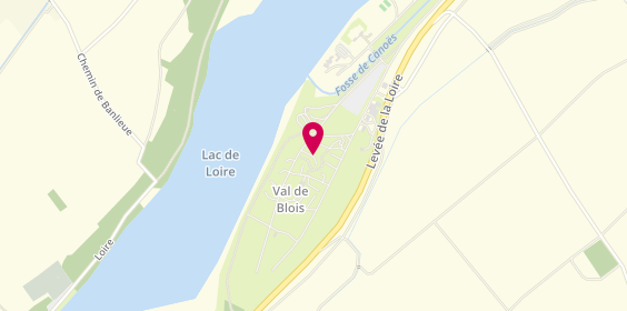 Plan de Camping Val de Blois, Lac de Loire
D951, 41350 Vineuil